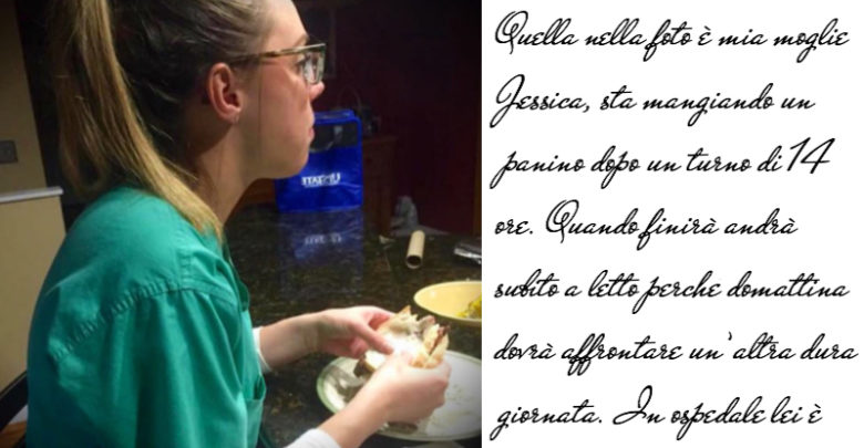 Lettera alla moglie infermiera