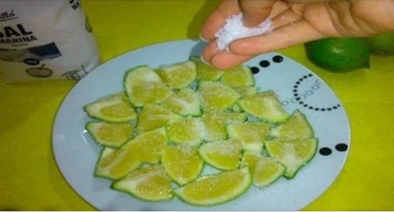 Limone vicino al letto