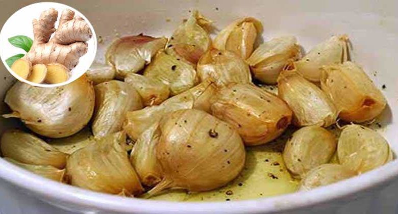 zuppa di aglio e zenzero