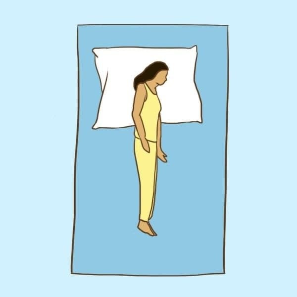 9 posizioni per dormire: bruciori di stomaco