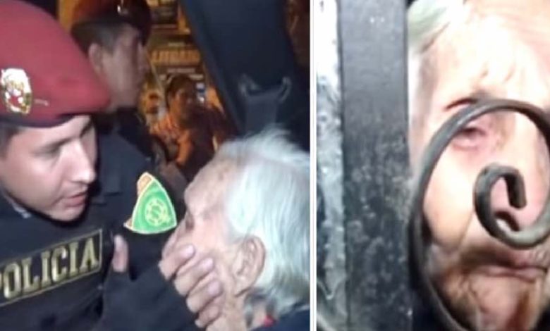 nonna abbandonata