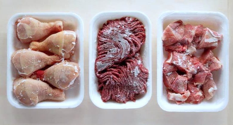 scongela la carne