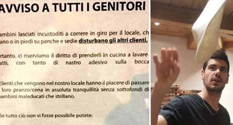 I bambini non possono entrare