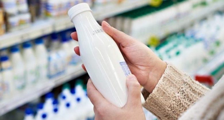 Latte con antibiotici