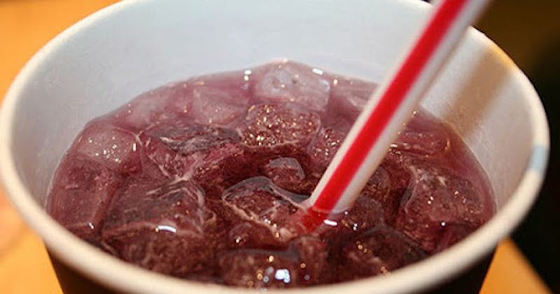 ghiaccio bevande fast food