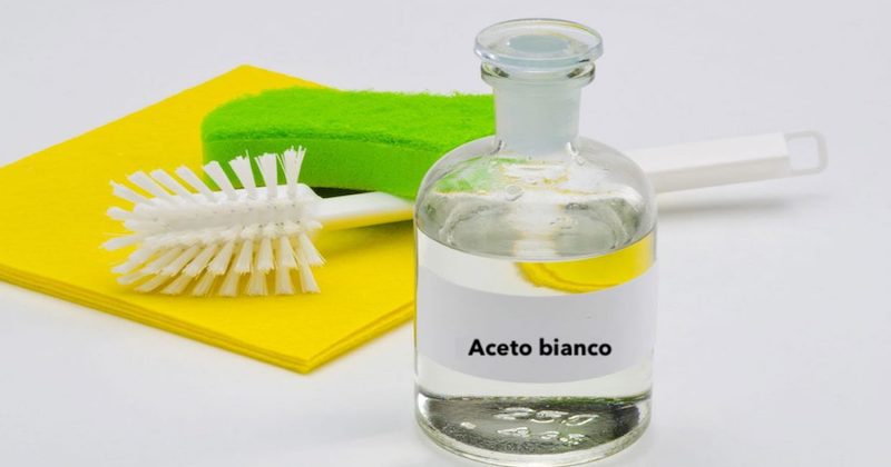 utilizzi alternativi aceto bianco