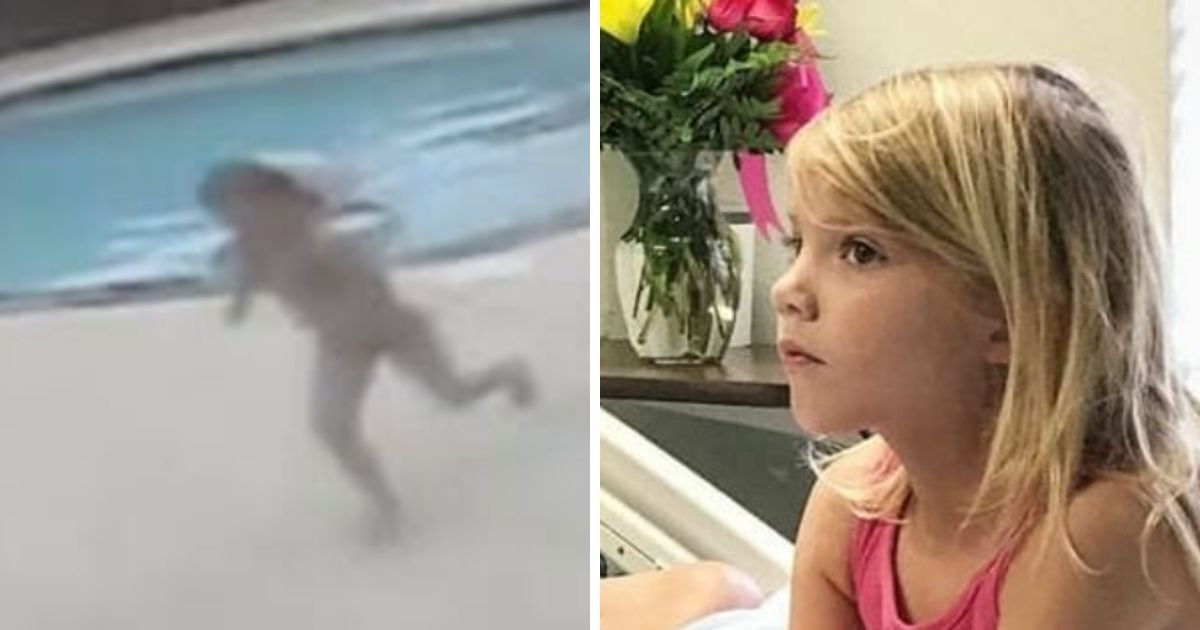 Una bambina di soli 5 anni salva la vita della madre trovata svenuta in piscina