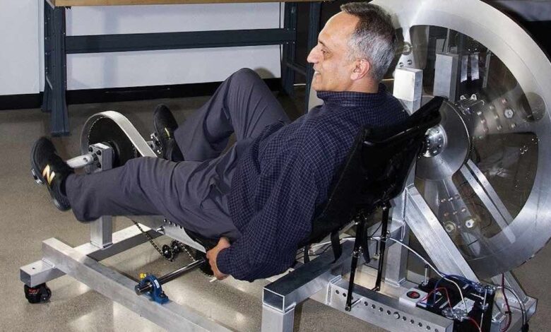 bici ibrida elettrica alimenta la casa