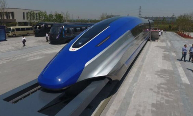 Treno "galleggiante" a levitazione magnetica