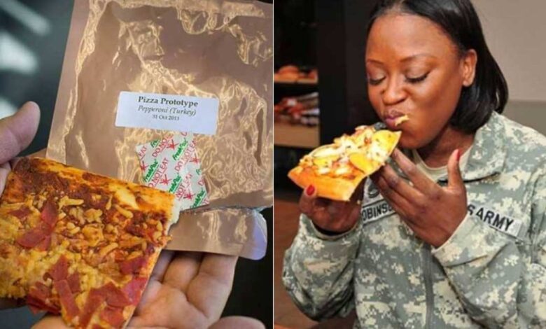 La pizza in grado di rimanere commestibile per 3 anni