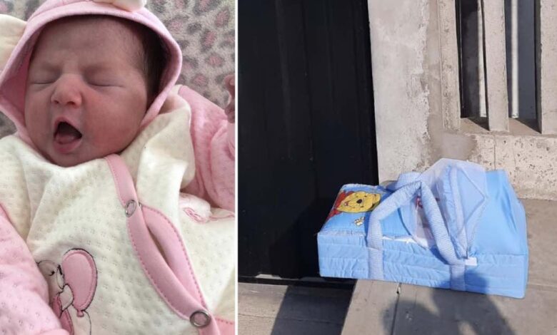 abbandona la figlia appena nata