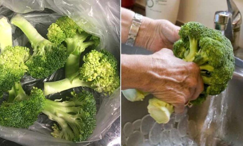 Come pulire i broccoli parassiti