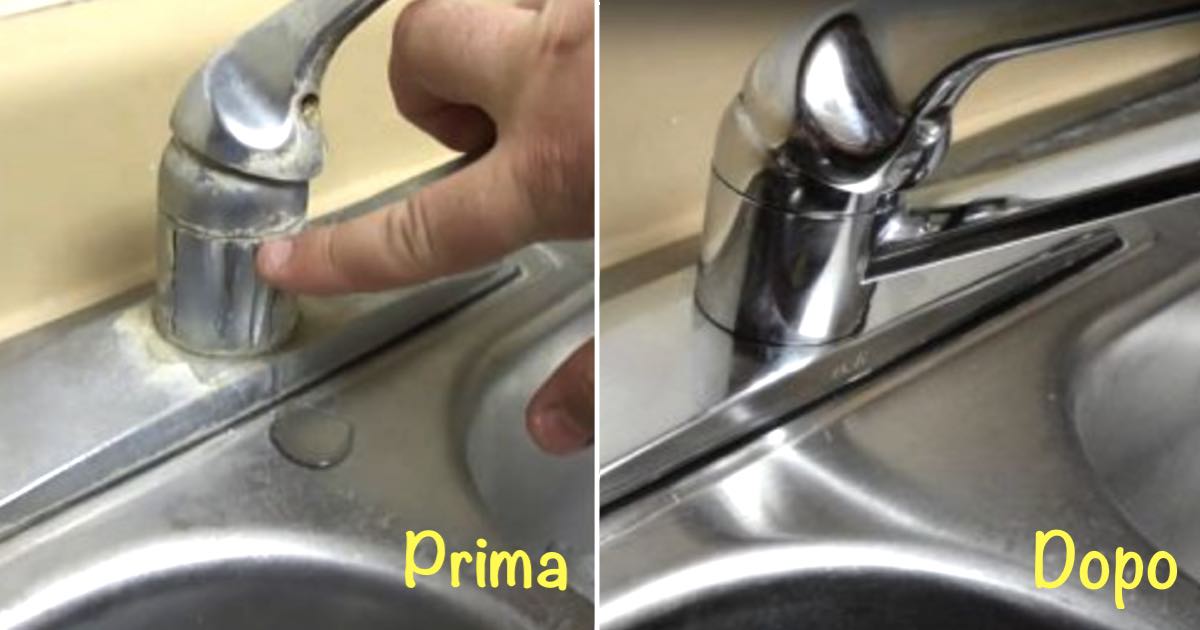 Come pulire i rubinetti