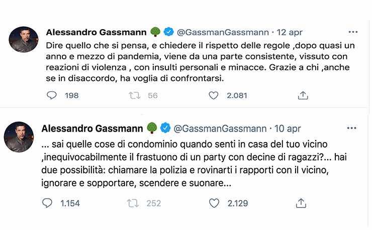 Alessandro Gassmann ora minacciato