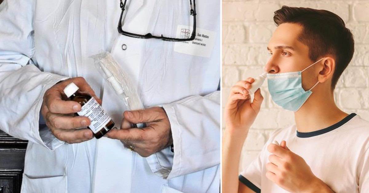 Spray nasale anti Covid sviluppato in Italia