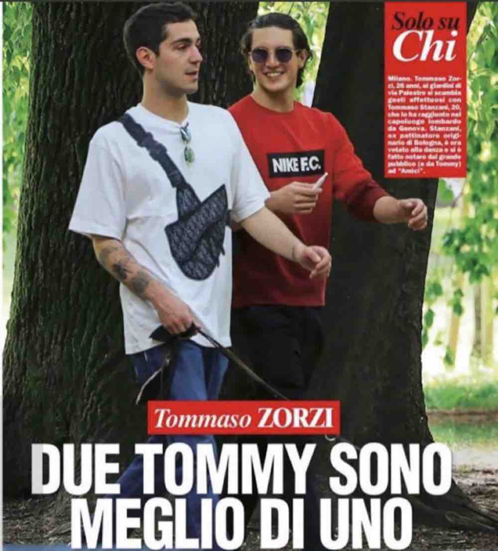 Tommaso Zorzi e Tommaso Stanzani insieme